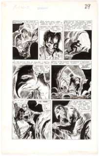 George Roussos The Unseen #12 Story Page 3 Original Art (Pines Comics, 1953).... | Heritage