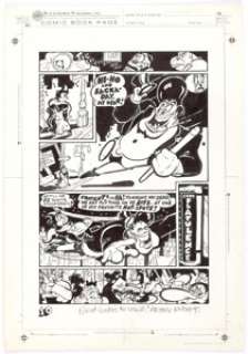 Milton Knight Midnite the Rebel Skunk #2 Story Pages 10-11 Original Art (Blackthorne Publishing, 1987).... (Total: 2 Original Art)