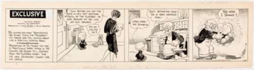Walter Hoban Jerry on the Job Daily Comic Strip dated 1-31-30 Original Art (International Feature Service, 1930).... | Heritage