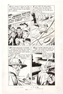 Jack Kirby and Dick Ayers The World Around Us #37 "The Sea" Page 26 Original Art (Gilberton, 1961).... | Heritage