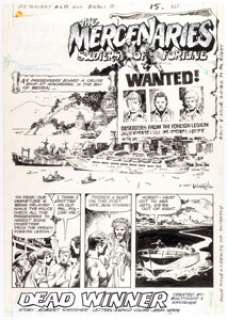 Vic Catan G.I. Combat #286 Story Page 1 Original Art (DC, Year). The Bay of Bengal is rendered in gritty detail on -