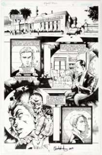 Justiniano and Chris Ivy Beast Boy #2 Story Page 4 Original Art (DC, 2000)....