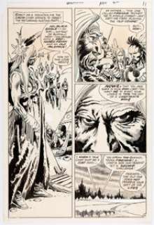 Joe Kubert Showcase #86 "Firehair" Story Page 10 Original Art (DC Comics, 1969). ... | Heritage