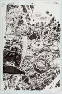 John Byrne Jack Kirby’s Fourth World #9 Story Page 14 Original Art (DC, 1997).... | Heritage