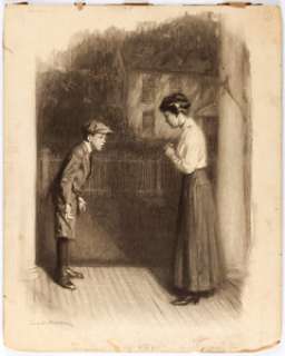 Worth Brehm Cosmopolitan Magazine Vol. LXIV "Penrod Jashber: His Career as a Detective" Original Art (Internationa... | Heritage