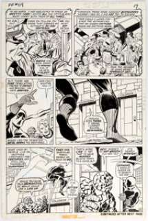 John Buscema and Joe Sinnott Fantastic Four #119 Story Page 15 Original Art (Marvel, 1972).... | Heritage