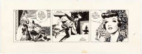 Russ Manning Zorro Daily Comic Strip Tryout Sample Original Art (c. 1980s).... | Heritage