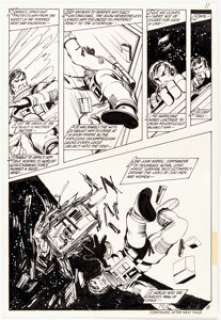 John Byrne Space: 1999 #6 Story Page 10 Original Art (Charlton, 1976).... | Heritage