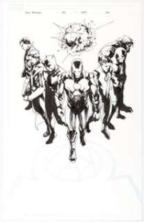 Mark Simpson (as Jock) New Avengers #6 Cover Original Art (Marvel, 2013).... | Heritage