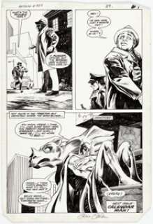 Gene Colan and Alfredo Alcala Batman #383 Story Page 23 Original Art (DC, 1985).... | Heritage
