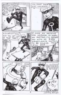  - Jeffrey Brown Michael Chabon Presents the Amazing Adventures of the Escapist #5 Story Page 8 (Dark Horse Comics, 2...