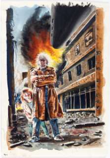  - Ken Meyer Jr. Kilroy Is Here #7 Cover Original Art (Caliber Press, 1996)....