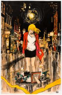  - Robert Hack Nancy Drew and The Hardy Boys: The Big Lie Fried Pie Variant Cover Original Art (Dynamite Entertainmen...