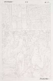  - Jackson "Butch" Guice William Gibson‘s Archangel #3 Splash Page 2 Original Art (IDW, 2016)....