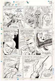 Dick Ayers and John Tartaglione Sgt. Fury #29 Story Page 12 Original Art (Marvel, 1965) ... | Heritage