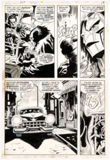 Gene Colan and Frank Giacoia Captain America #126 Story Page 11 Original Art (Marvel Comics, 1970). ... | Heritage