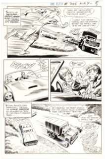 Irv Novick and Murphy Anderson The Flash #206 Story Page 5 Original Art (DC Comics, 1971).... | Heritage
