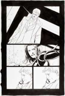  - John Cassaday Planetary #14 Story Page 17 Original Art (DC/WildStorm, 2001)....