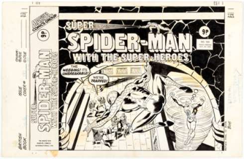 Sal Buscema Super Spider-Man #193 Cover Original Art (Marvel UK, 1976). ... | Heritage