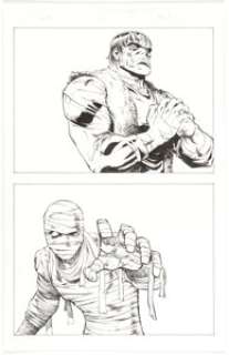 Reilly Brown and Terry Pallot Deadpool: The Gauntlet Infinite Comic #8 Story Page 10 Original Art (Marvel Comics, ...
