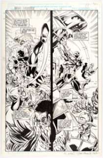 Fabian Nicieza, David Boller, and others Night Thrasher #6 Panel Page 15 Original Art (Marvel, 1994)....