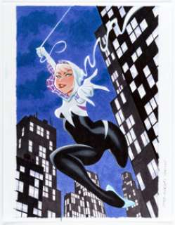 Bruce Timm Spider-Gwen #1 Variant Cover Original Art (Marvel Comics, 2015).... | Heritage