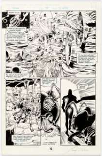 Hugh Haynes and Bruce Patterson Nexus #74 Story Page 12 Original Art (First, 1990)....