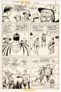 Curt Swan and Murphy Anderson Superman #253 Story Page 5 Original Art (DC, 1972).... | Heritage