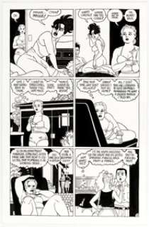 Jaime Hernandez | Love and Rockets V2#3 Story Page 10 Maggie and Frogmouth Original Art (Fantagraphics, 2001). | Heritage