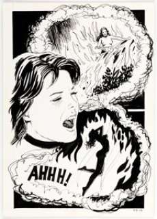 Milo Manara Jolanda de Almaviva #47 Story Page 14 Original Art (Ediperiodici, c. 1971). Early work by Milo Manara! - | Heritage