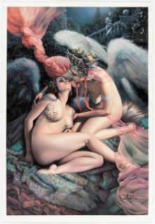 Arantza Sestayo Angel Song Vol. 1 Illustration Original Art (SQP, 2006). A beautifully ethereal painting with a - | Heritage