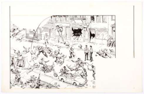 Russ Heath What The--?! #5 Ad Parody Illustration Original Art (Marvel, 1989). Legendary artist Russ Heath was - | Heritage