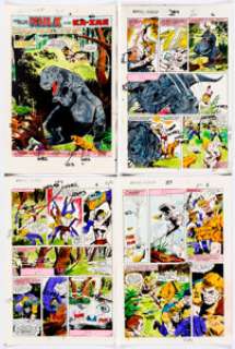 Christie Scheele Marvel Team-Up #104 Complete 22-Page Story and Letters Page Color Guides Group of 23 (Marvel, 198... (Total: 23 Items)