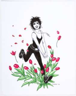 Colleen Doran - Death from - Sandman Sketch Original Art (2012).