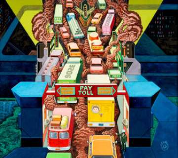 Al Jaffee | MAD Inside Back Cover Illustration "MAD Fold-In" Original Art (EC Publ., c. 1990s).... | Heritage