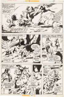 Gene Colan And Steve Leialoha | Howard the Duck #9 Story Page 14 Original Art (Marvel, 1976). | Heritage