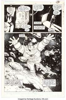 Mike Mignola And Karl Kesel | Superman #18 Story Page 9 Original Art (DC, 1988). | Heritage