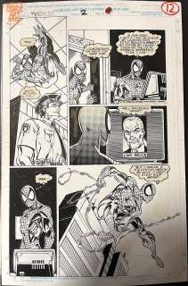 Mark Bagley Al Milgrom Sam de La Rosa - Venom: Lethal Protector #2 Pg 12 (Marvel, 1993)