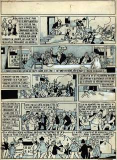 SAINT OGAN Alain  - Zig et Puce  - Planche 6 d’une aventure  - Encre de chine et [...] | Vermot et Associés