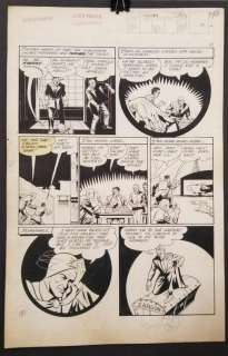 Howard Purcell. Golden Age Comic Page. | Weiss Auctions