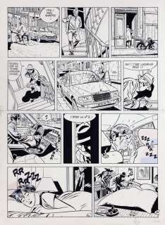 Dodier | Jérôme K. Jérôme Bloche, planche n°36 à… | AZ auction