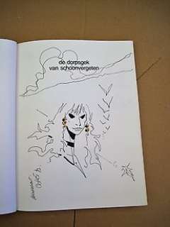 Comès, Didier | Original drawing in command (not by name) in ’De Dorpsgek van Schoonvergeten’  - sc  - 1st edition  - (1983) | Catawiki