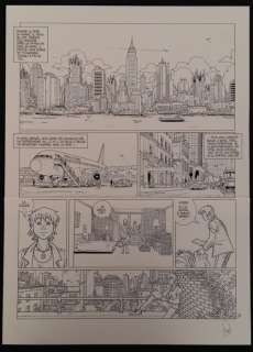 Simon, Fred | Planche originale (p.21)  - Mermaid Project Tome 1 | Catawiki