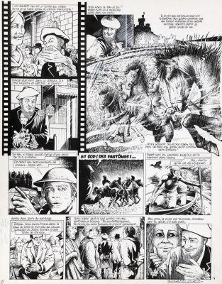 Schetter | Lot 101 - Le Mystérieux château de Macbeth, planche n°4… | AZ auction