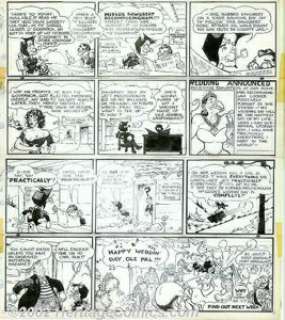 Al Capp - Original Art for Lil’ Abner Sunday November 25, 1946 (United Features, 1946). Lil’ Abner was one of the - | Heritage