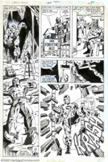 Luke McDonnell and Steve Mitchell - Original Art for Iron Man #165, page 19 (Marvel, 1982). From the storyline, - | Heritage