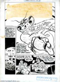 Bob Powell - Original Art for Green Hornet Comics #37, Complete 7-page Story, "Giant-Eared Giants" - | Heritage