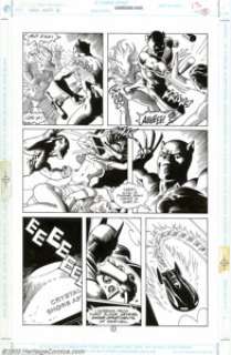 Russ Heath - Original Art for Batman: Legends of the Dark Knight #47, pages 11 and 13 (DC, 1993). The vicious - | Heritage