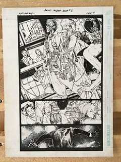Original Art Page By Alex Sanchez | DC Comics  - Joker’s Asylum : The Joker #1  - Page 5  - (2008) | Catawiki