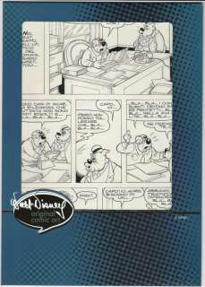 Chierchini, Giulio | original plate for Topolino no. 1526 + folder and Disney golden seal (1985) | Catawiki